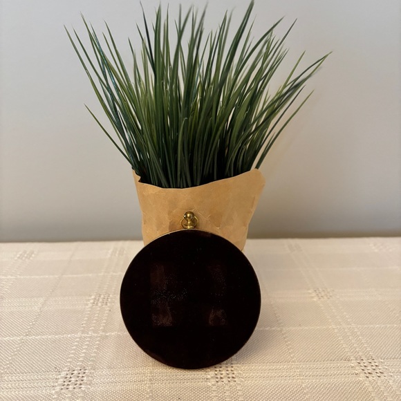 Vintage Peter Bates Flowers in Cameo Miniature Ornament - Picture 3 of 4